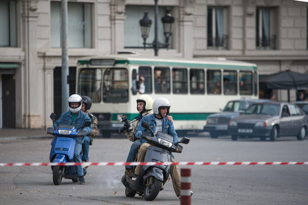 Images from the filming of the sixth season of 'The Crown' in Barcelona The Crown
