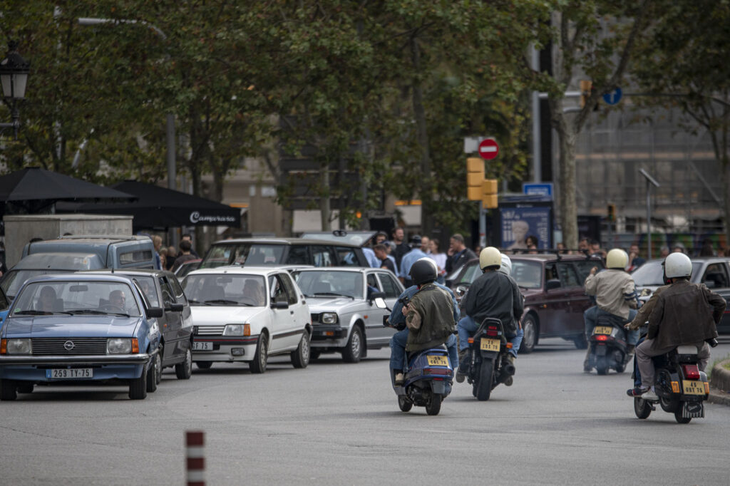 Images from the filming of the sixth season of 'The Crown' in Barcelona The Crown