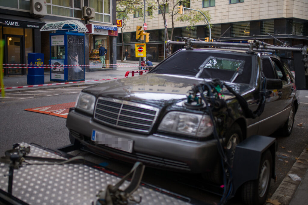 Images from the filming of the sixth season of 'The Crown' in Barcelona The Crown