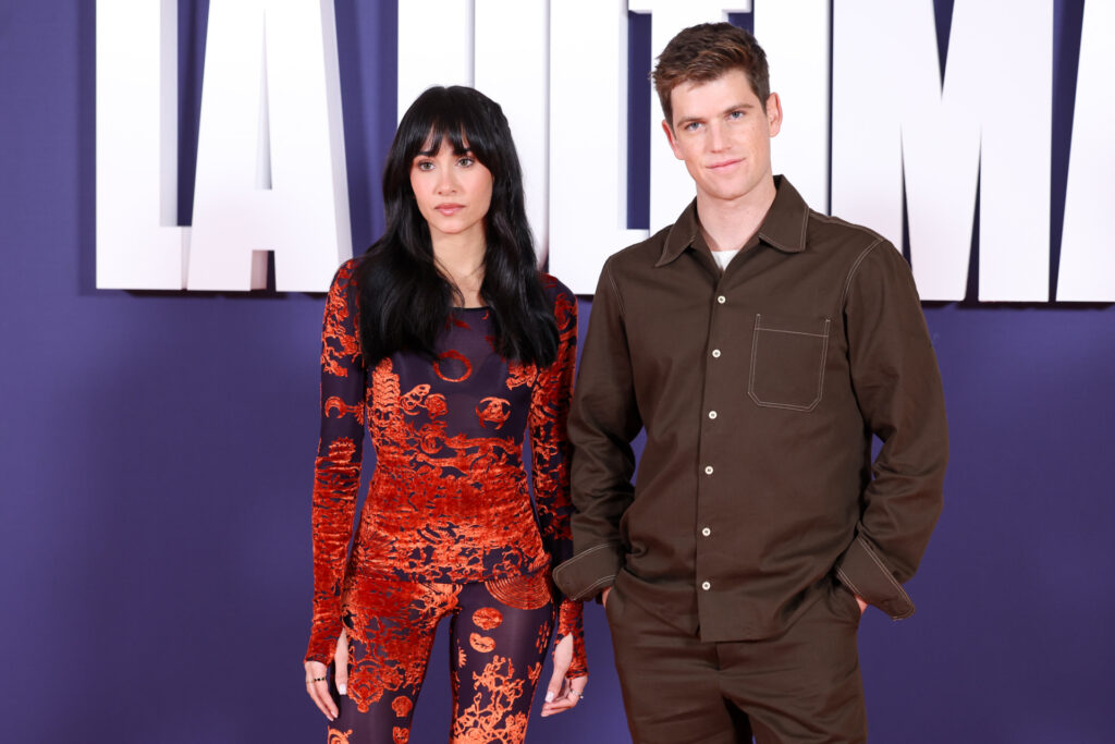 Aitana Ocaña y Miguel Bernardeau en la premier de la serie ''La última''