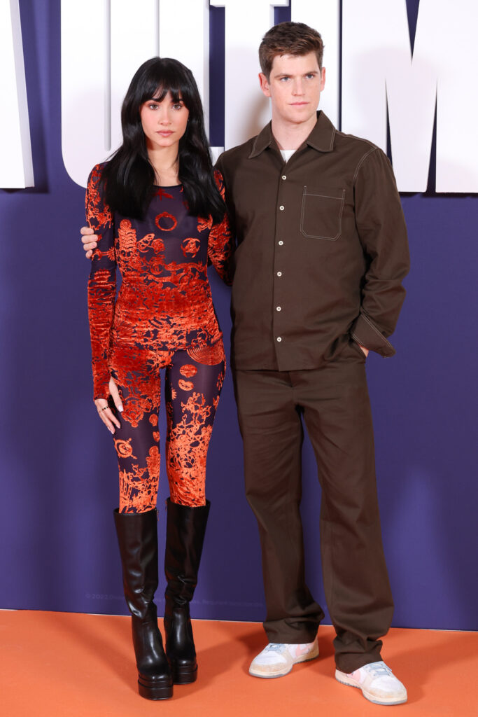 Aitana Ocaña y Miguel Bernardeau en la premier de la serie ''La última''