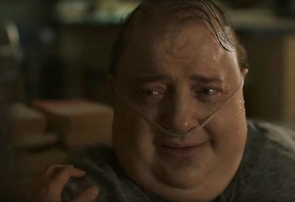 Still from the movie ''The Whale''