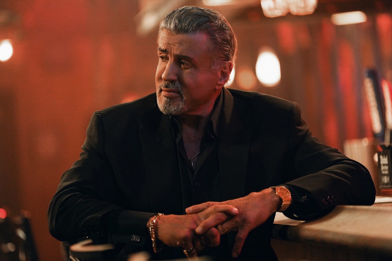 Images of Sylvester Stallone in the ''Tulsa King'' series
