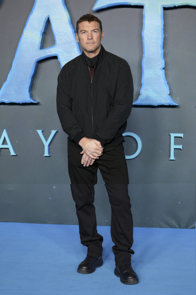 Sam Worthington at the ''Avatar: The way of water'' photocall in London