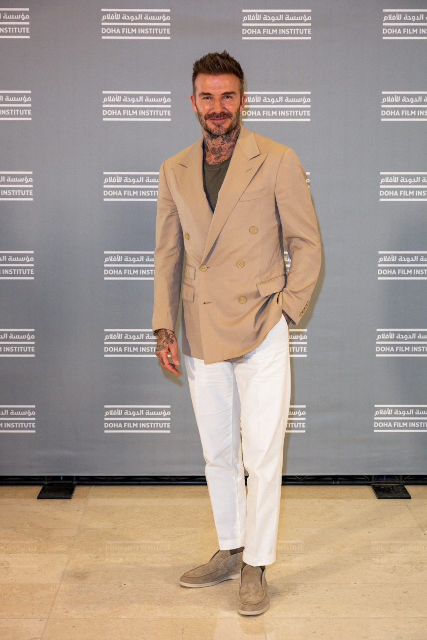 David Beckham presents ''Save Our Squad'' series en Qatar David Beckham presents ''Save Our Squad'' series en Qatar