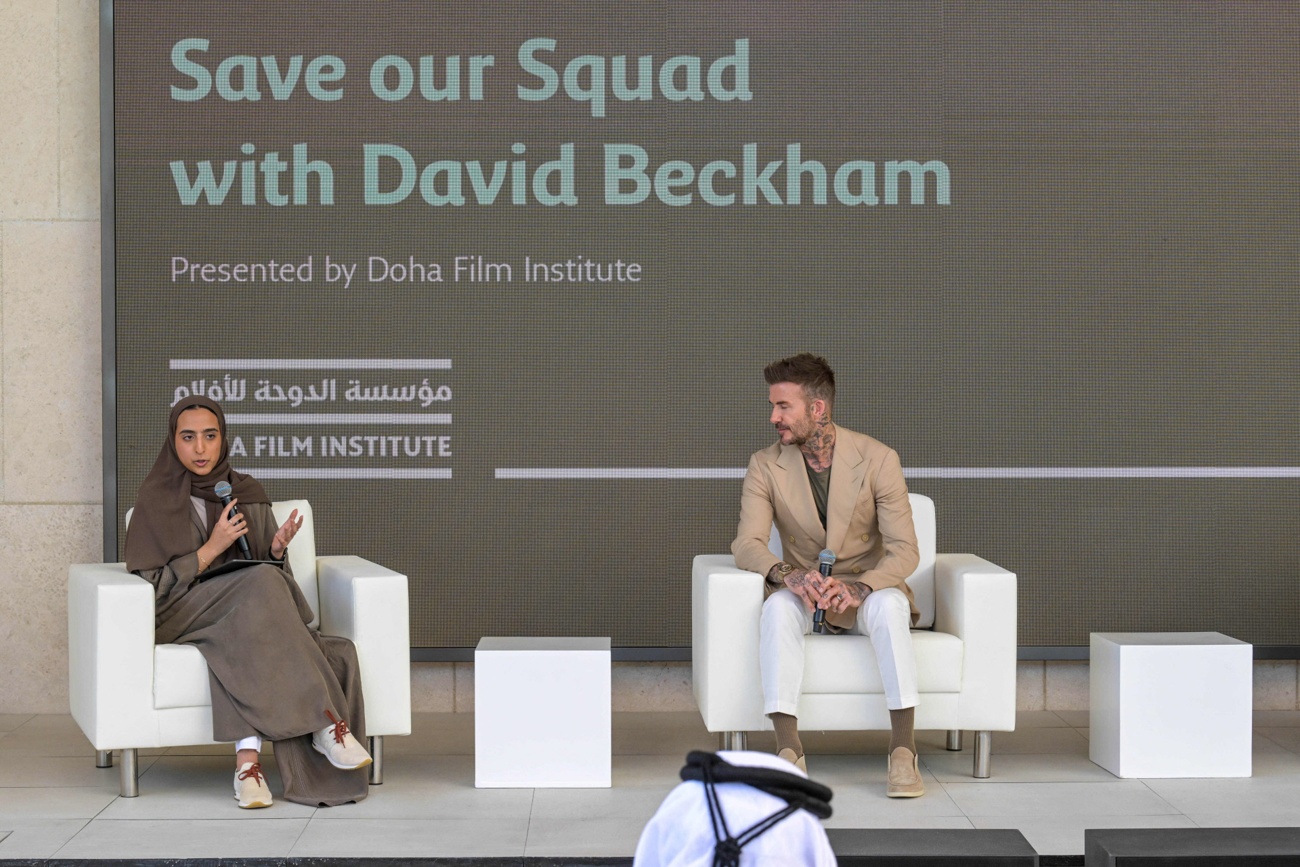 David Beckham presents ''Save Our Squad'' series en Qatar David Beckham presents ''Save Our Squad'' series en Qatar