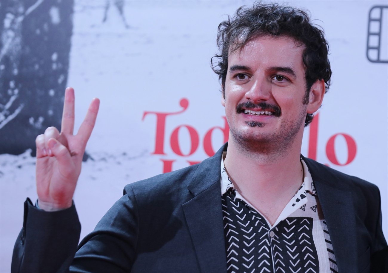 Hugo Martín Cuervo y el actor Víctor Palmero Hugo Martín Cuervo y el actor Víctor Palmero