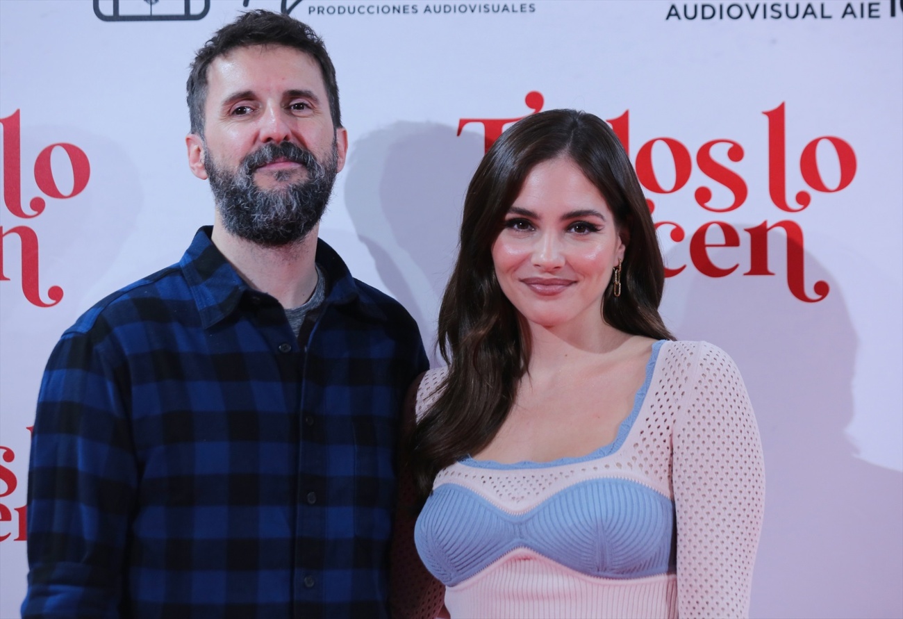 Hugo Martín Cuervo y el actor Víctor Palmero Hugo Martín Cuervo y el actor Víctor Palmero