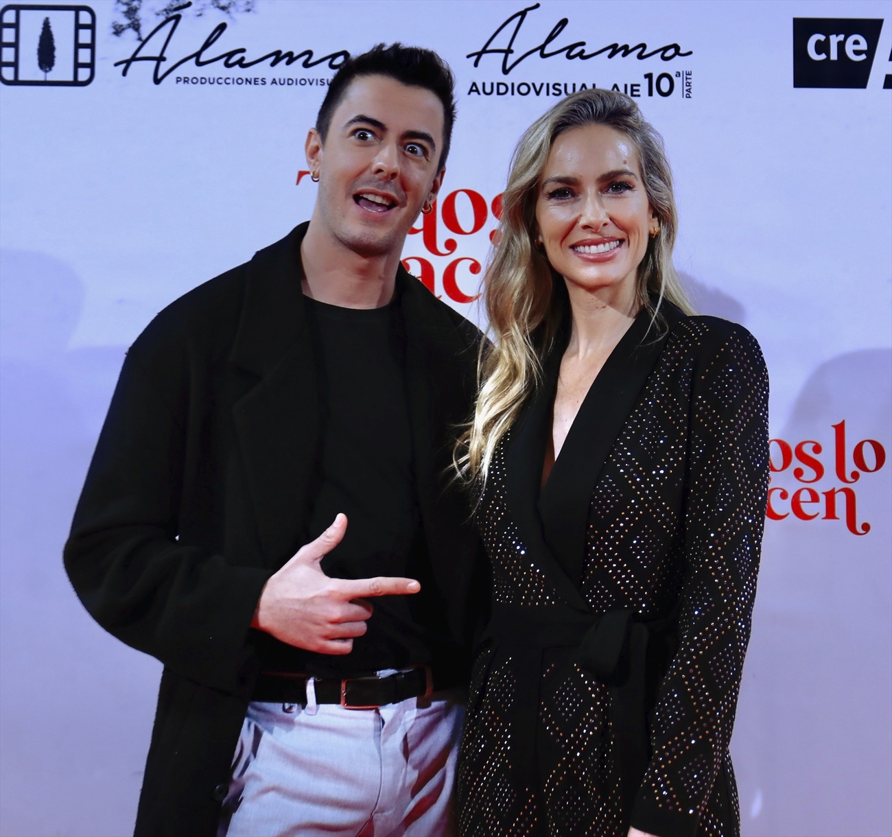 Hugo Martín Cuervo y el actor Víctor Palmero Hugo Martín Cuervo y el actor Víctor Palmero