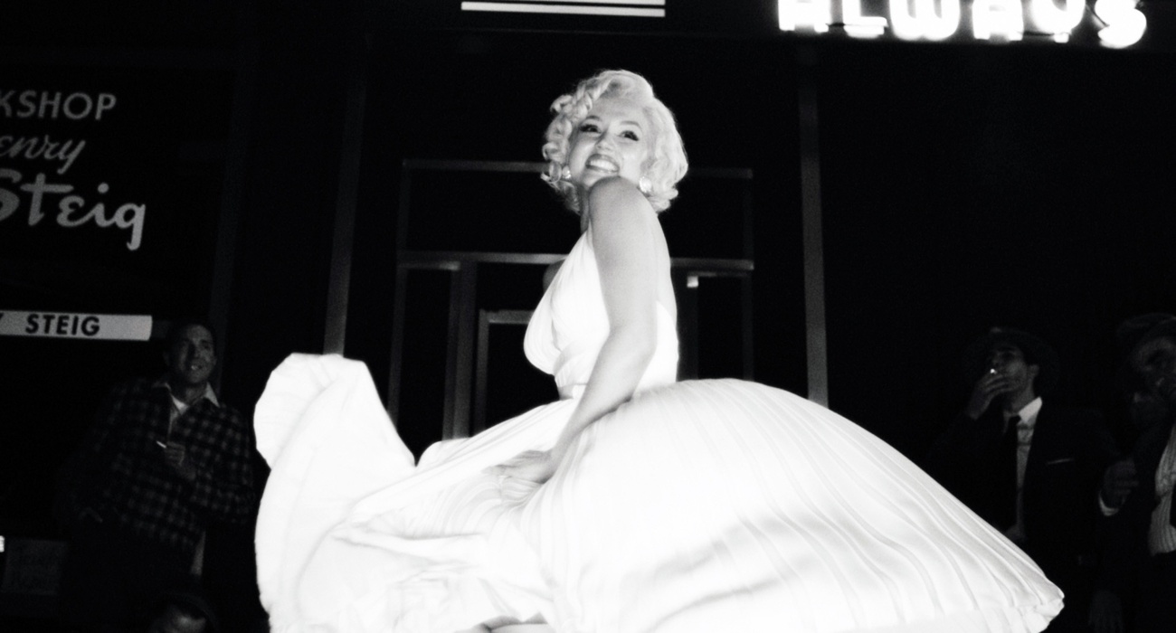 Ana de Armas en el papel de Marilyn Monroe en ''Blonde''