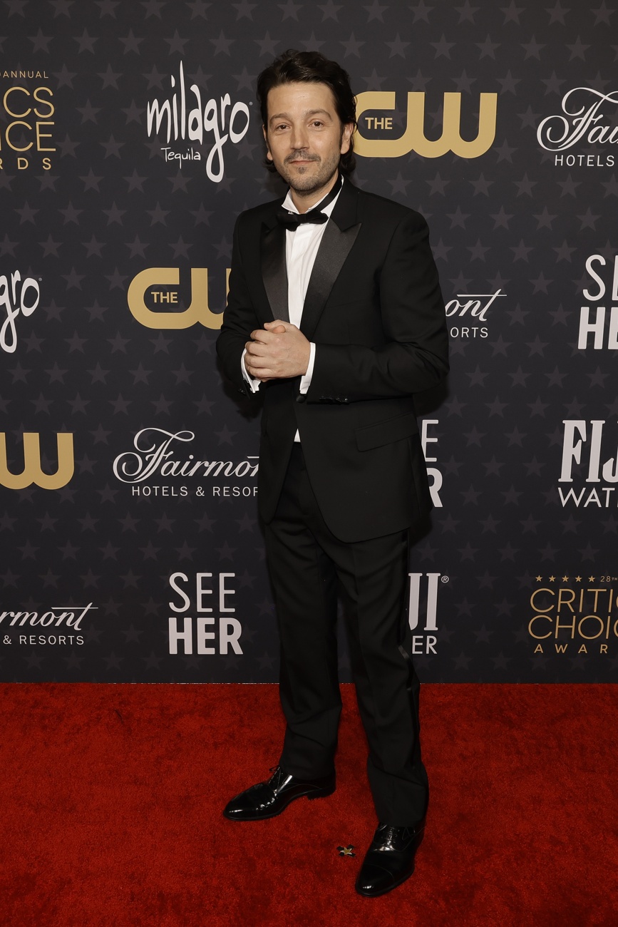 Diego Luna at the 28th edition of the Critics Choice Awards