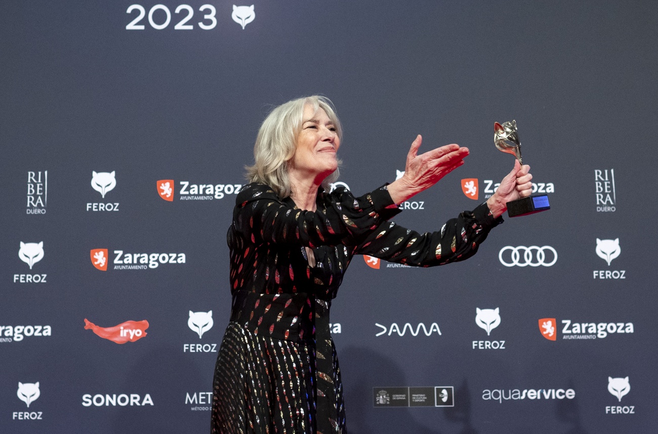 Susi Sánchez en la X edición de los Premios Feroz
