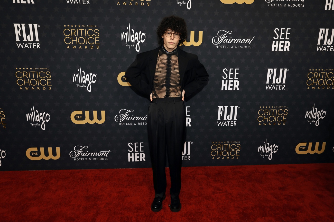 Reece Feldman at the 28th annual Critics Choice Awards