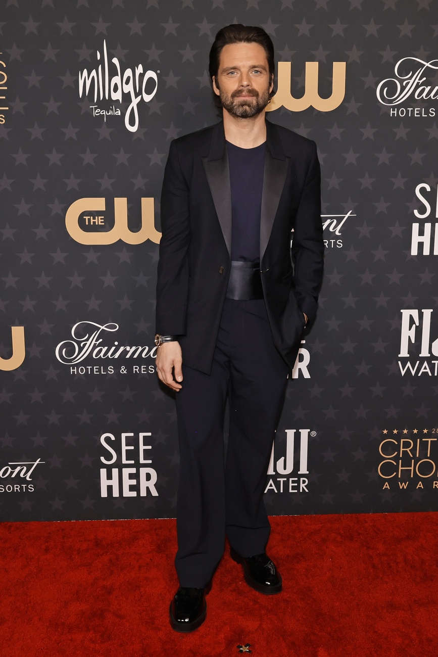 Sebastian Stan en la 28 edición de los Critics Choice Awards