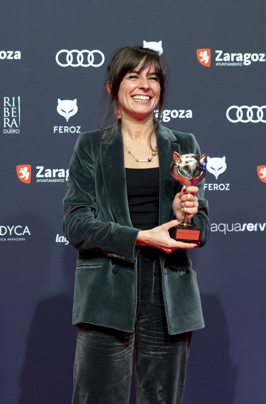 Marta Longás en la X edición de los Premios Feroz