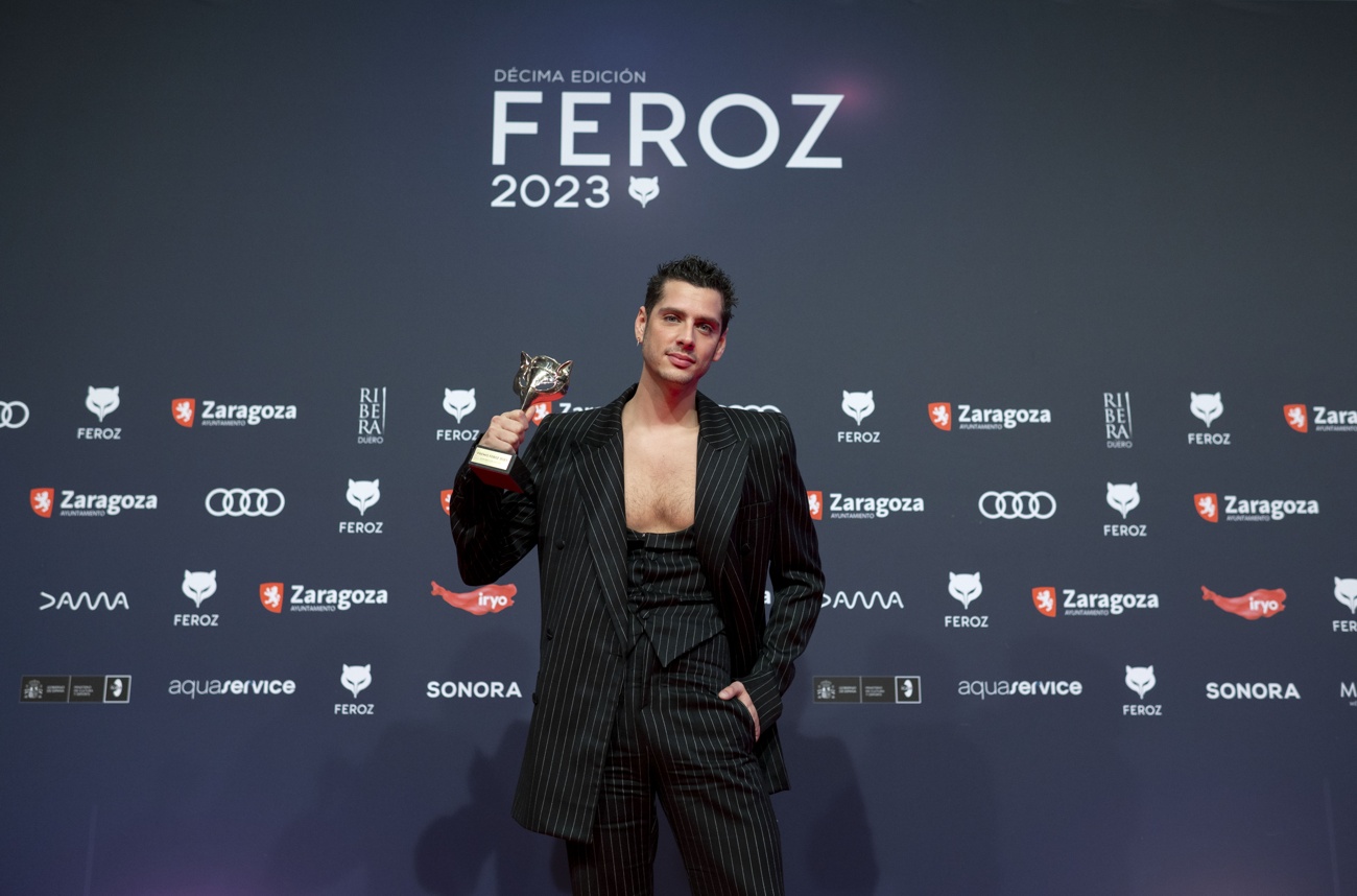 Eduardo Casanova en la X edición de los Premios Feroz