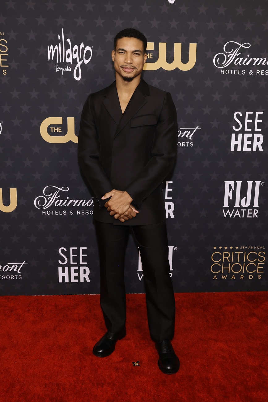 Greg Tarzan Davis at the 28th Annual Critics Choice Awards