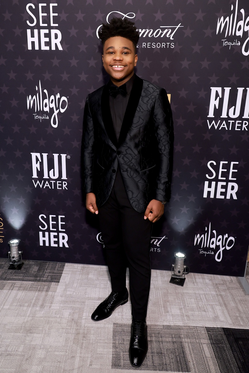 Jalyn Hall at the 28th Annual Critics Choice Awards