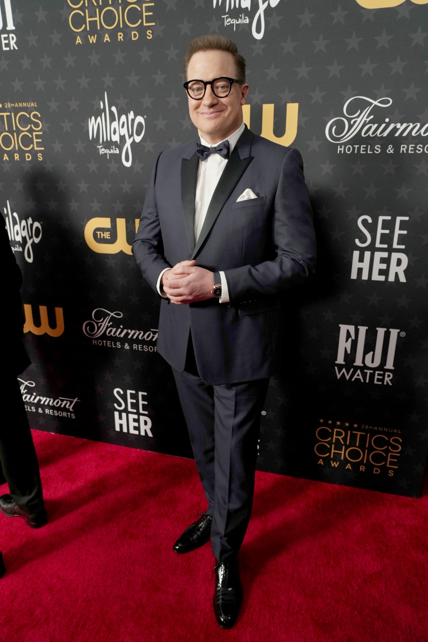 Brendan Fraser bei der 28. Verleihung der Critics Choice Awards