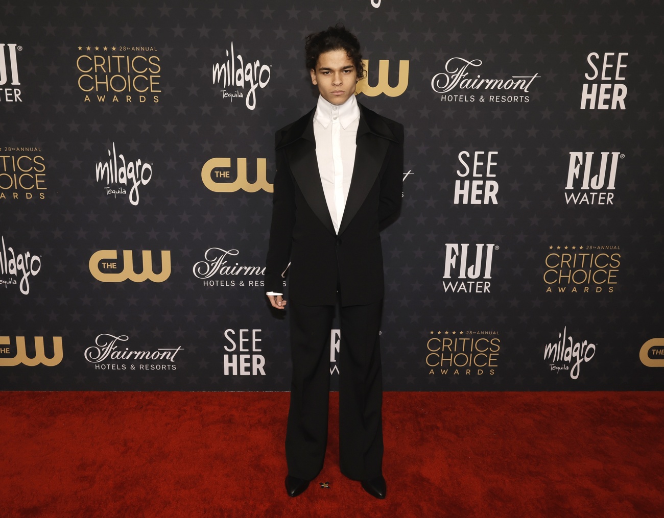 D'Pharaoh Woon-A-Tai at the 28th Annual Critics Choice Awards