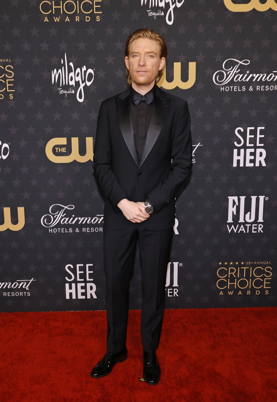 Domhnall Gleeson en la 28 edición de los Critics Choice Awards