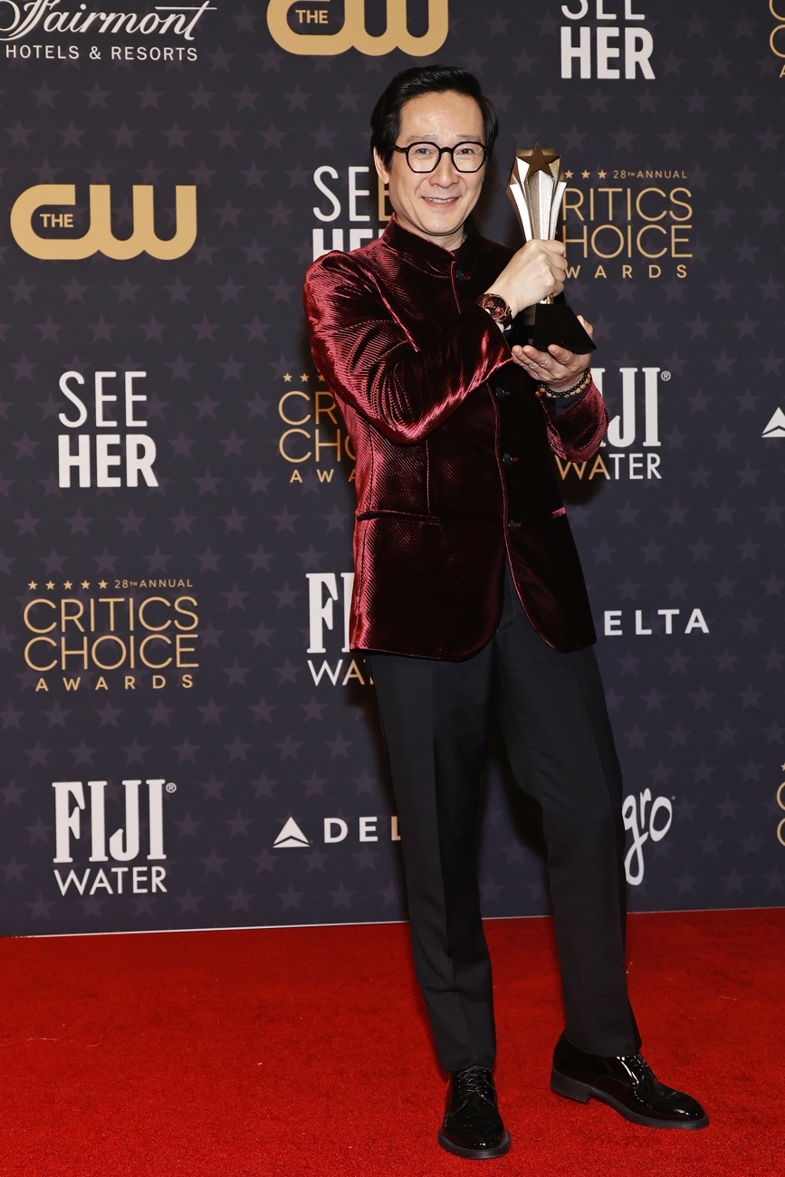 Ke Huy Quan at the 28th Annual Critics Choice Awards