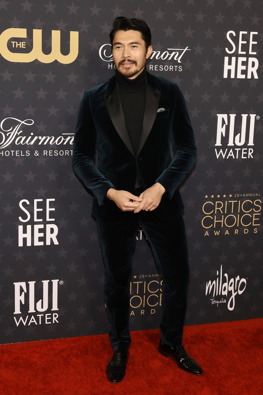 Henry Golding at the 28th Annual Critics Choice Awards
