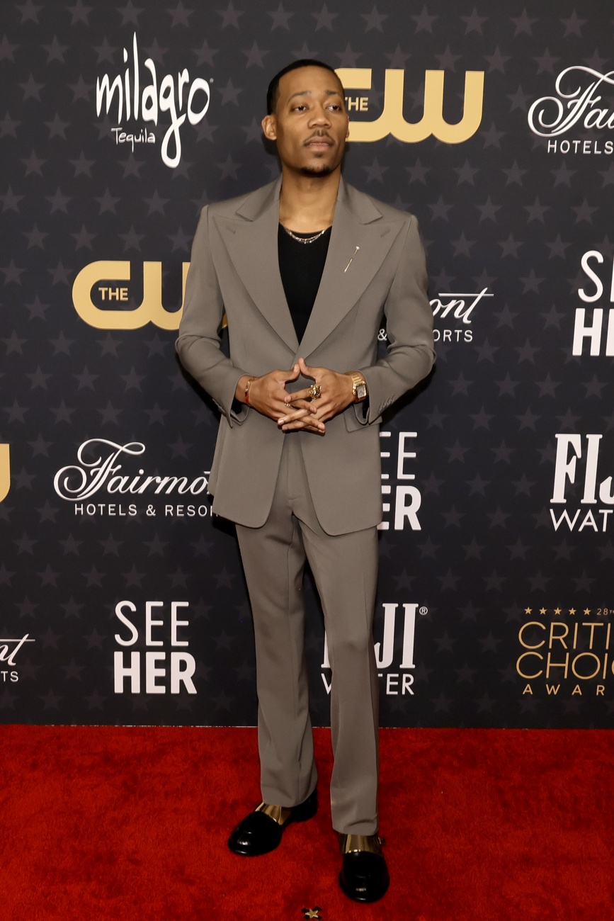 Tyler James Williams alla 28a edizione dei Critics Choice Awards
