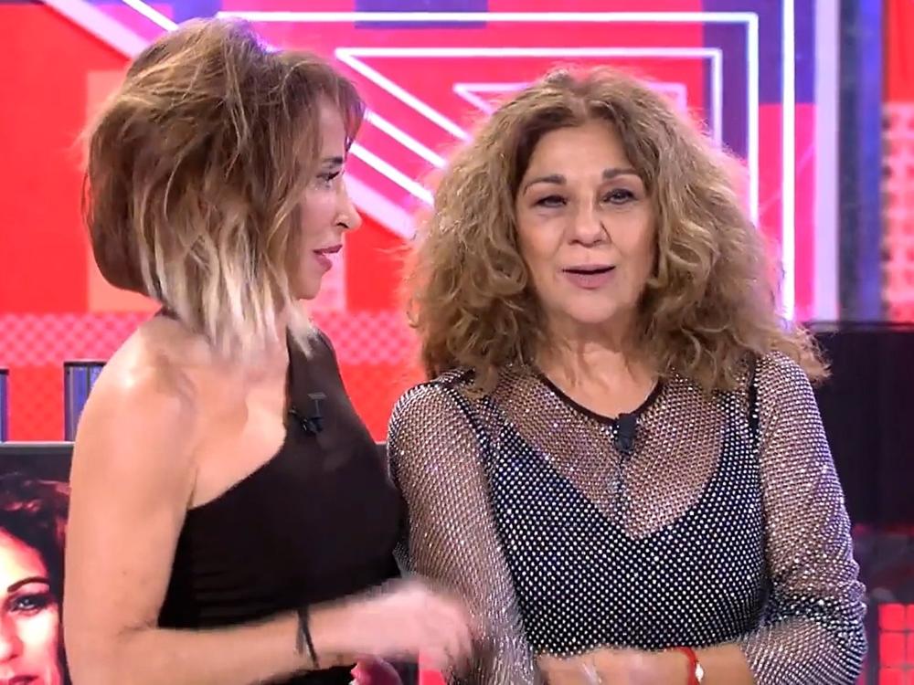 MARÍA PATIÑO Y LOLITA FLORES EN 'SÁBADO DELUXE' MARÍA