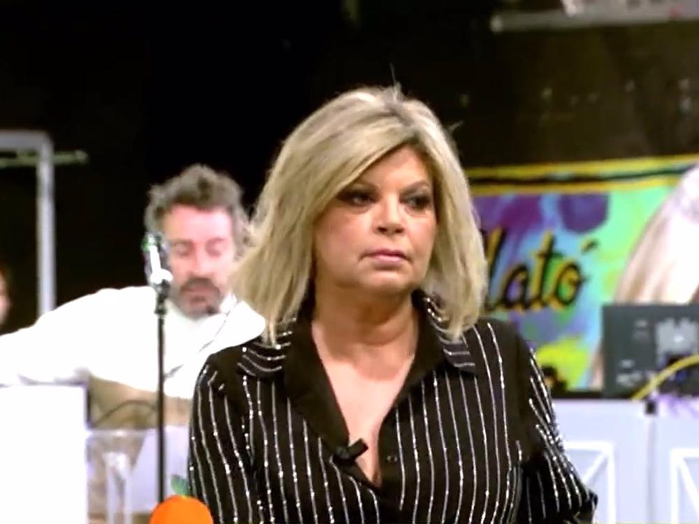 TERELU CAMPOS EN EL PLATÓ DE 'SÁLVAME DIARIO' TERELU