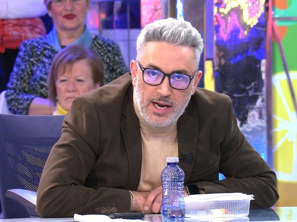 KIKO HERNÁNDEZ EN EL PLATÓ DE 'SÁLVAME DIARIO' KIKO