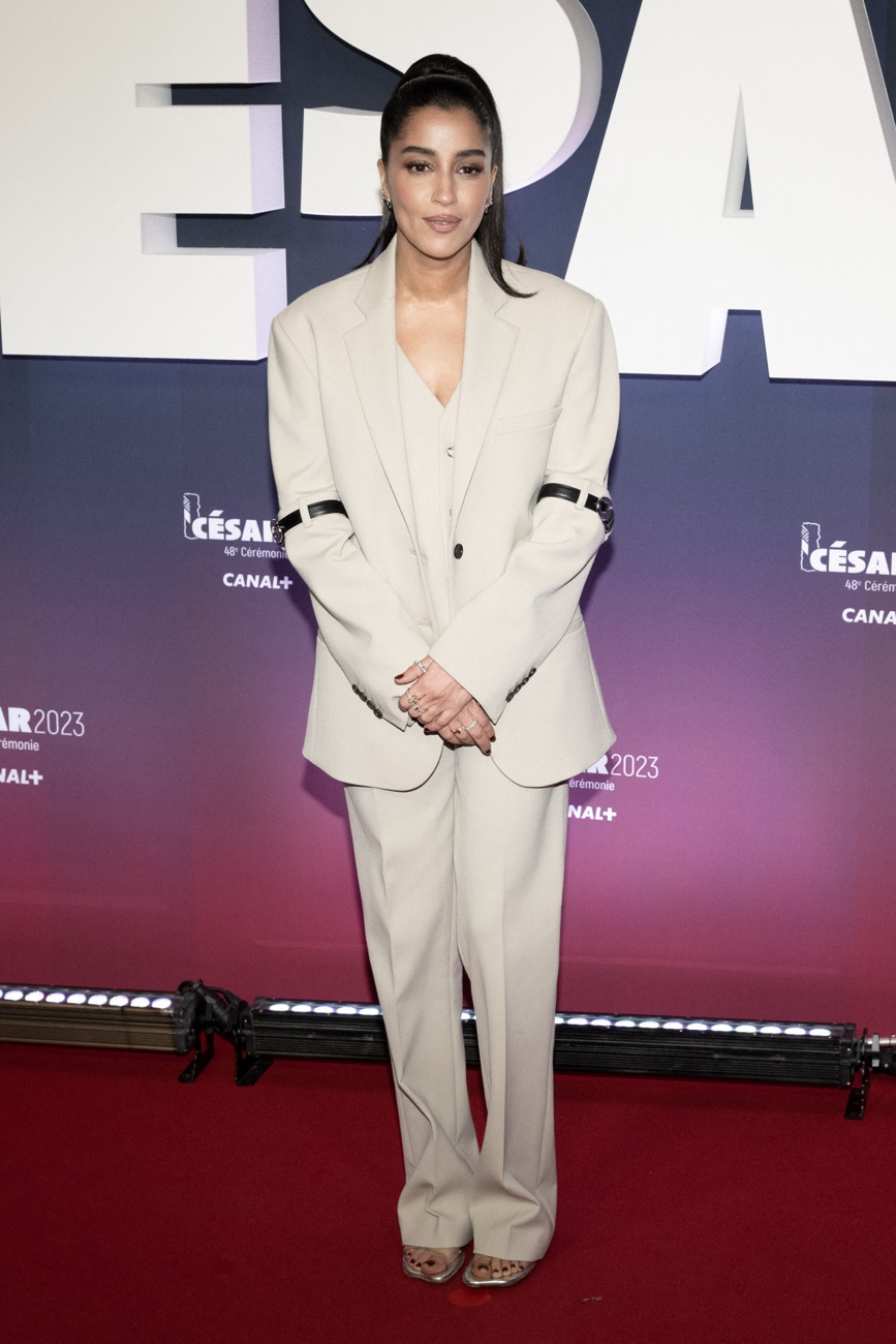 Leila Bekhti at the César Awards 2023