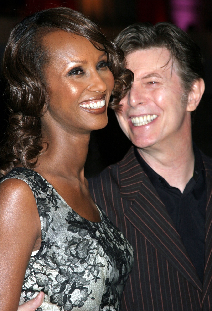 David Bowie und Iman