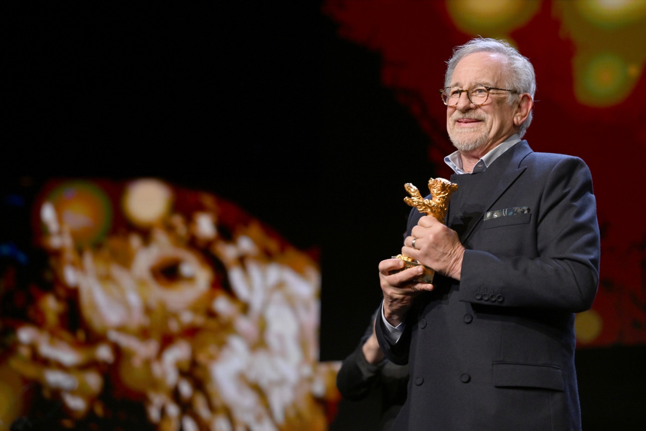 Steven Spielberg reçoit l'Ours d'or honorifique au festival international du film de la Berlinale