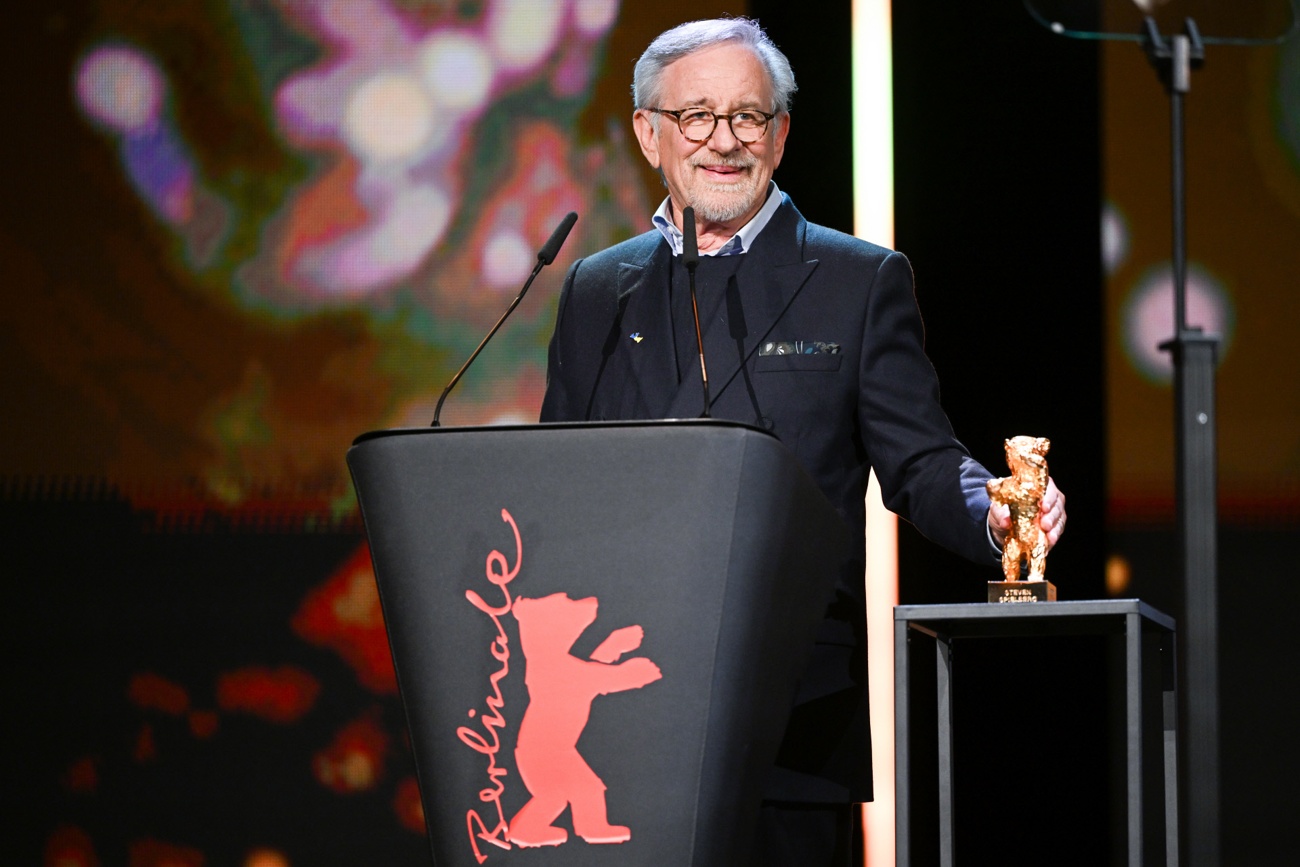 Steven Spielberg reçoit l'Ours d'or honorifique au festival international du film de la Berlinale