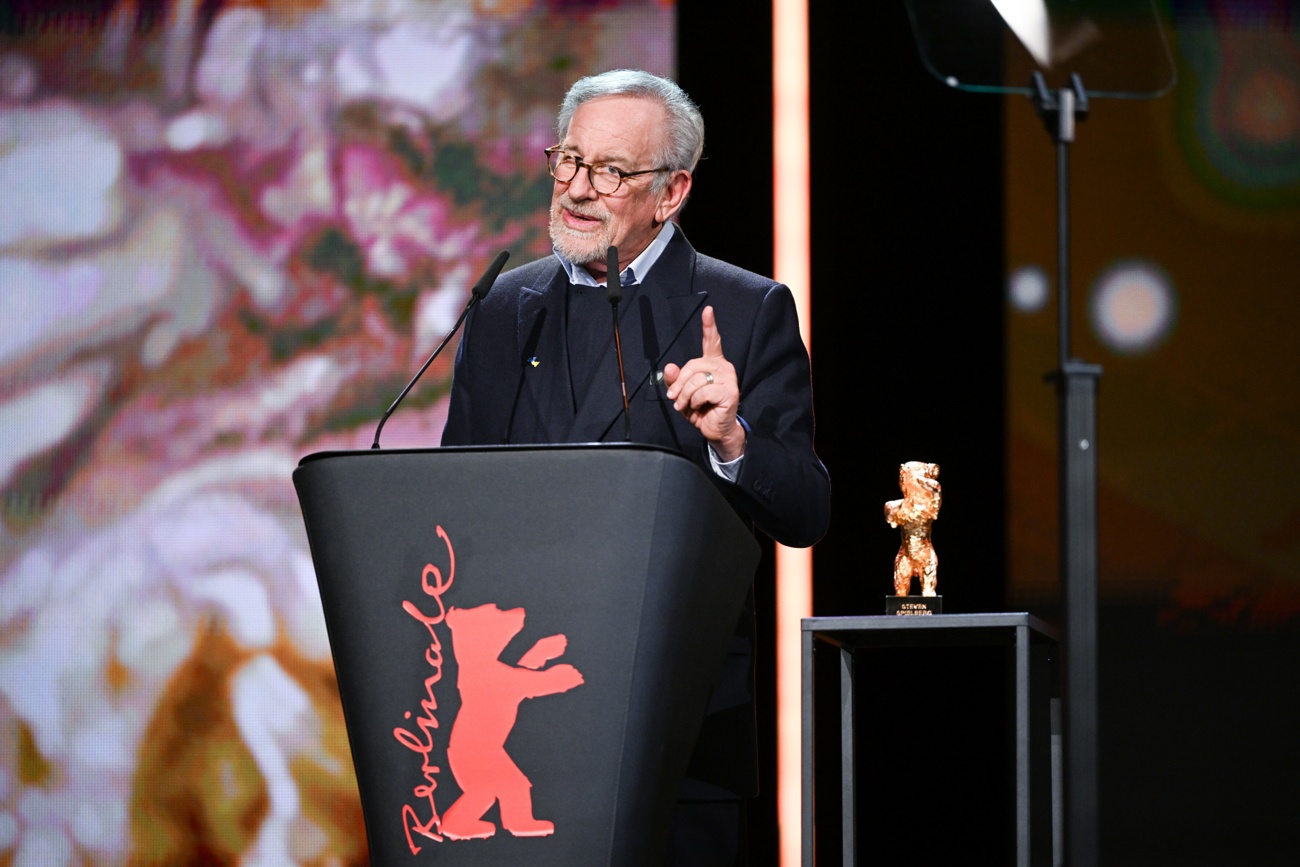 Steven Spielberg receives Honorary Golden Bear at Berlin International Film Festival