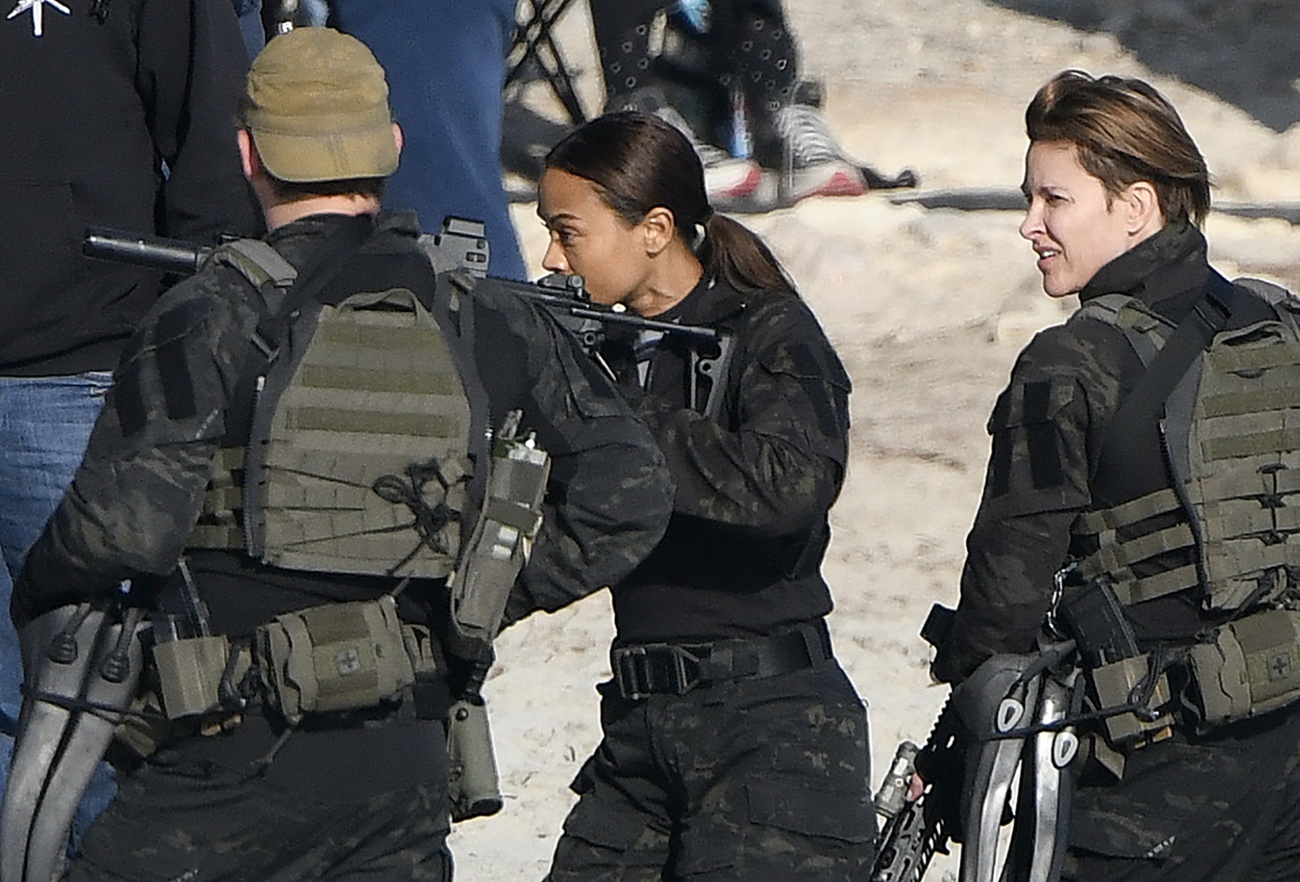Zoe Saldaña è la responsabile del team.