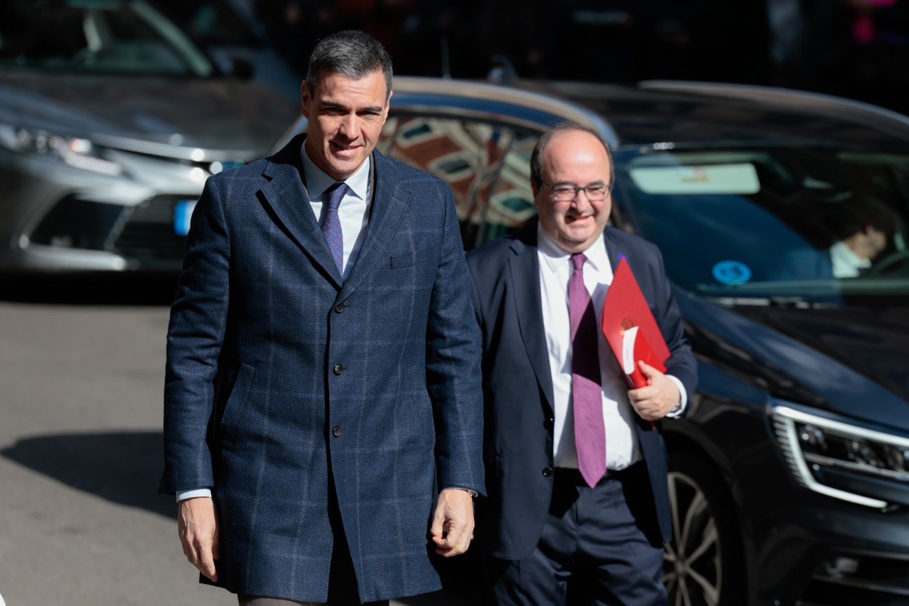 The President of the Spanish Government, Pedro Sánchez