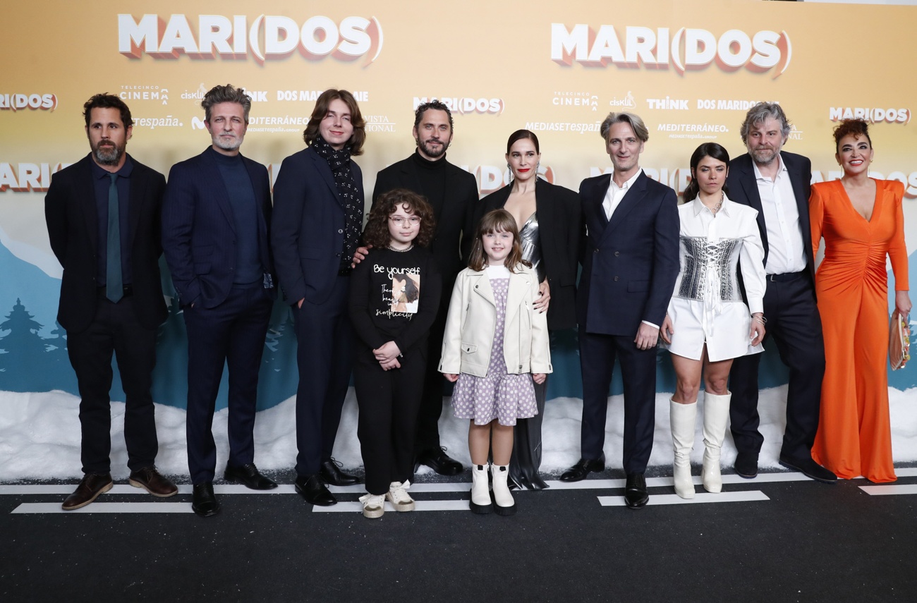 El equipo de ''Mari(dos)'' en la premier de la película El equipo de ''Mari(dos)'' en la premier de la película