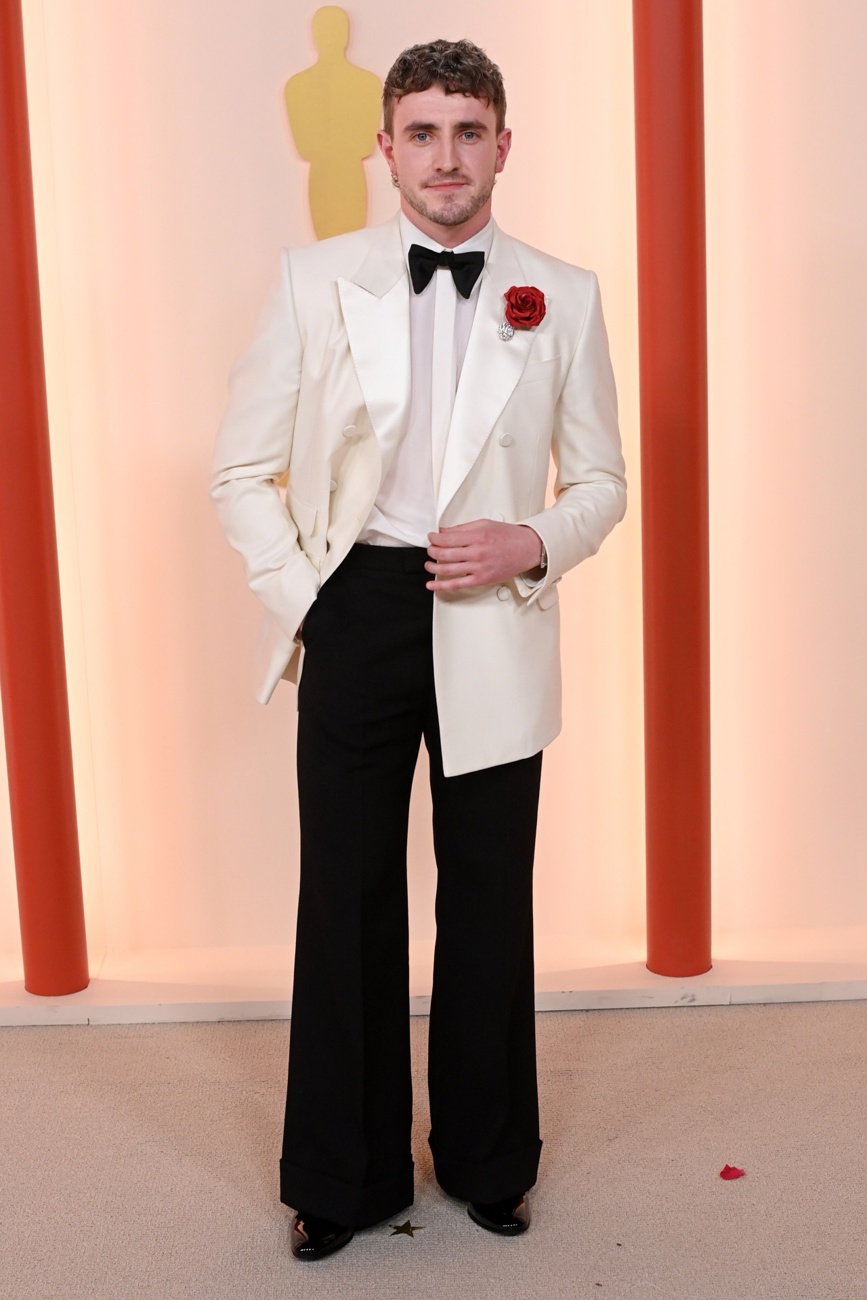 Paul Mescal on the red carpet of the 95th Oscar Awards