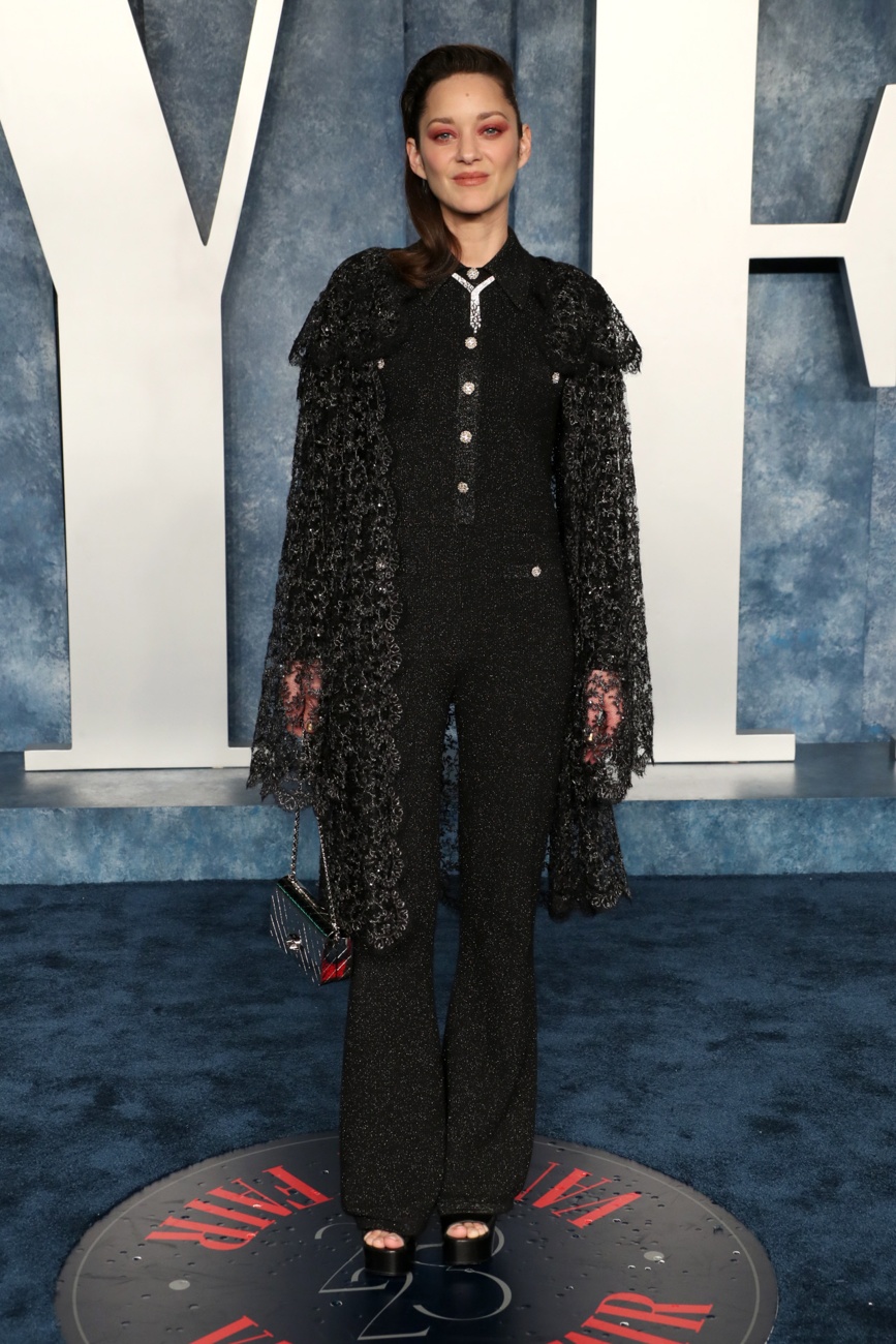 Marion Cotillard en la fiesta de los Oscar de Vanity Fair