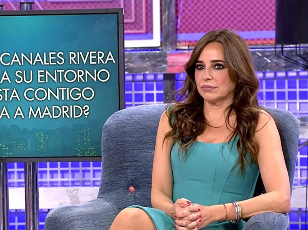 CARMEN ALCAYDE EN EL PLATÓ DEL 'DELUXE' CARMEN