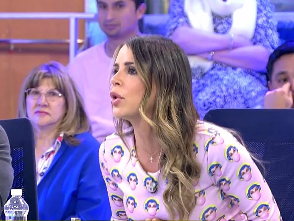 CRISTINA PORTA EN EL PLATÓ DE 'SÁLVAME DIARIO' CRISTINA