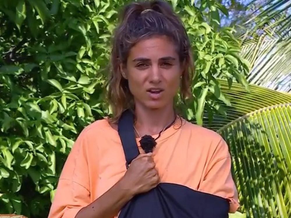 GEMA ALDÓN ABANDONA SUPERVIVIENTES POR UNA LESIÓN EN EL HOMBRO GEMA