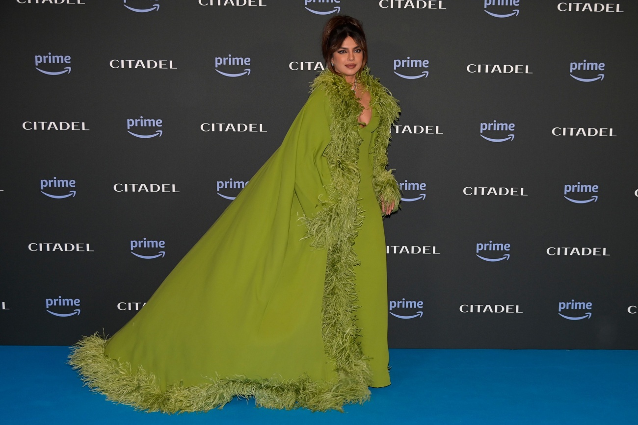 L'actrice a choisi une robe spectaculaire