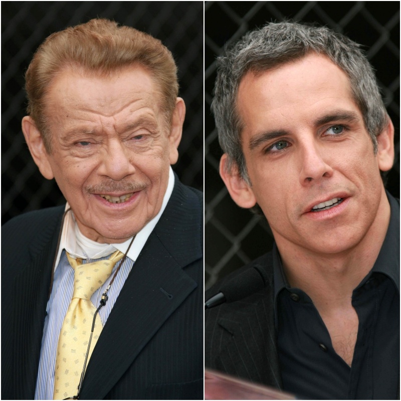 Jerry Stiller und Ben Stiller