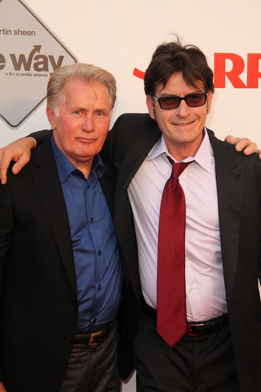 Martin e Charlie Sheen