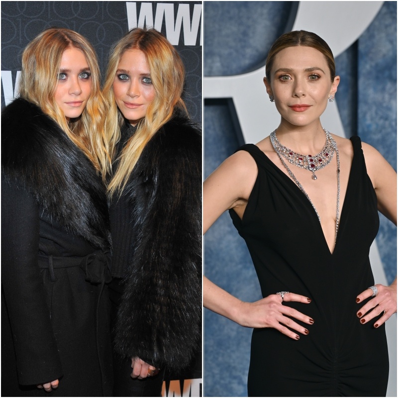 Mary Kate, Ashley y Elizabeth Olsen