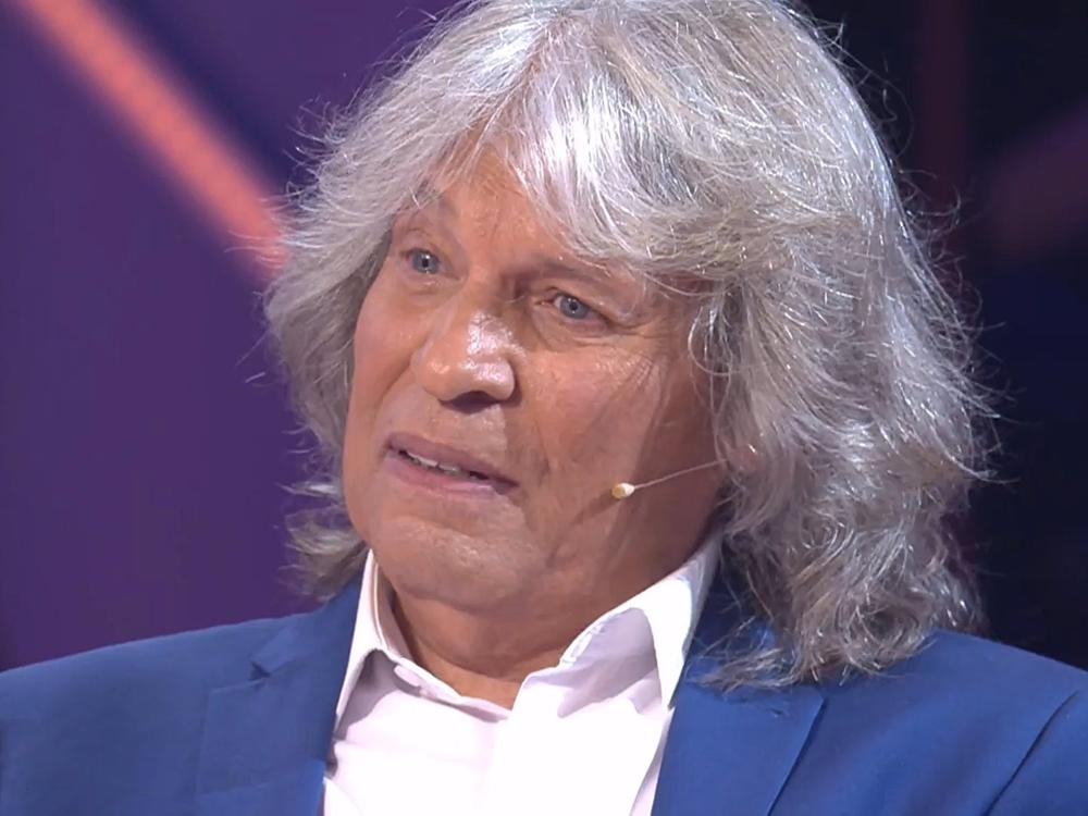 JOSÉ MERCÉ EN EL PLATÓ DE 'DÉJATE QUERER' CON PAZ PADILLA JOSÉ