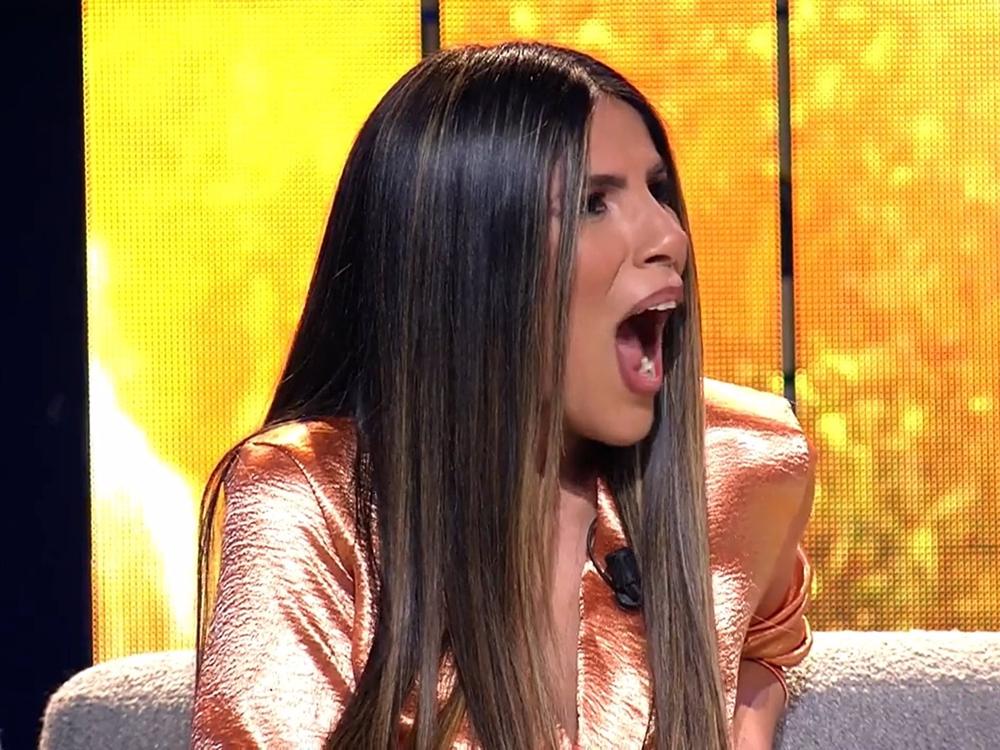 ISA PANTOJA EN EL PLATÓ DE 'TIERRA DE NADIE' ISA